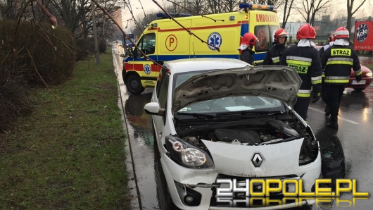 Trzy auta zderzyły się na Chabrach