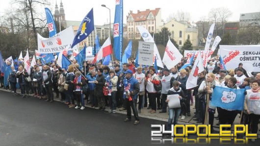 Pół tysiąca związkowców protestowało w Opolu