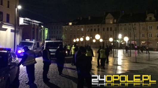 Nocna awantura na Małym Rynku