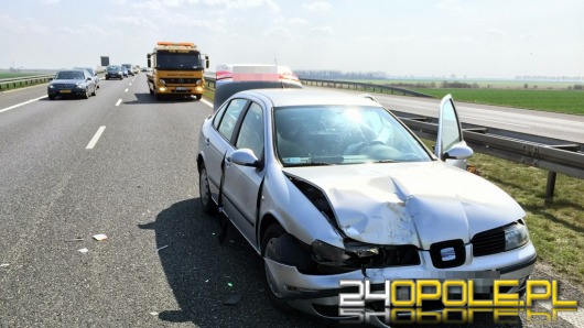 10 aut zderzyło się w 4 kolizjach na autostradzie A4