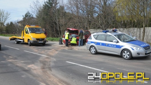 23-latek zasnął za kierownicą i spowodował wypadek