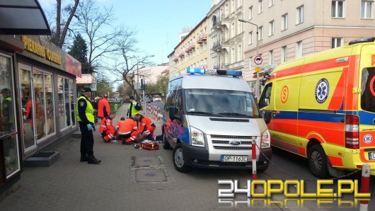Mężczyzna zasłabł w centrum Opola