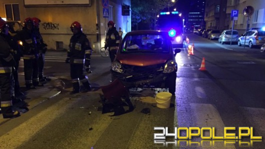 Kobieta została ranna w wypadku na ul. Spychalskiego