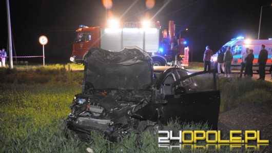 Dwie osoby ranne po zderzeniu dwóch aut w Chrząstowicach