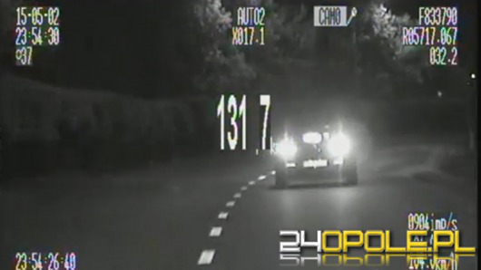 Nielegalne nocne wyścigi ulicami Opola. Policja ukarała 20 kierowców.