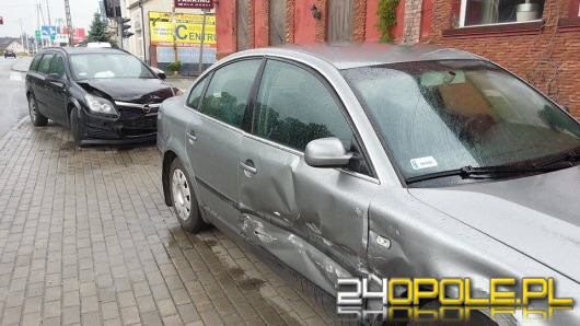 Kobieta ranna po wypadku na ulicy Oleskiej