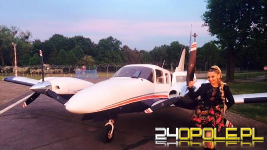 Cleo przyleciała na Piastonalia samolotem