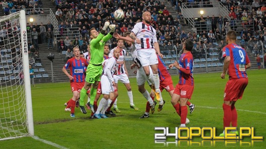 Odra wygrała z Polonią Bytom 2:1 i jest jedną nogą w barażach