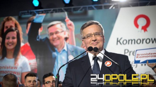 Opolszczyzna głosowała za Komorowskim