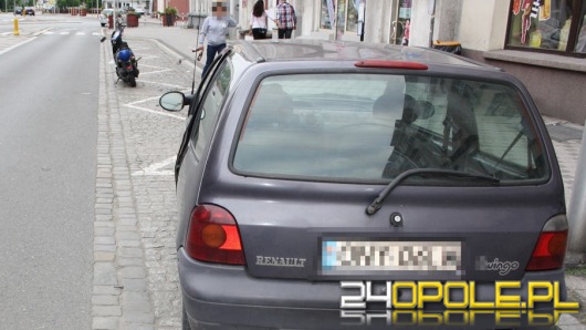 Motorowerzysta z 4 promilami wjechał w samochód