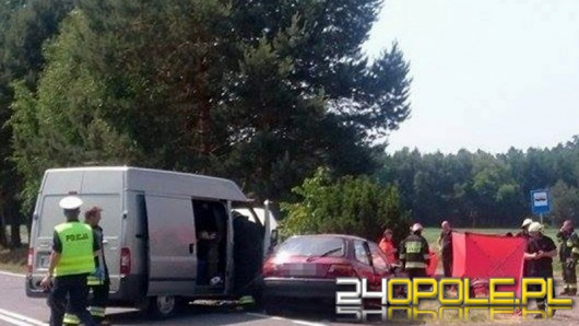 Tragiczny wypadek na trasie Opole-Kluczbork. Nie żyje kobieta.
