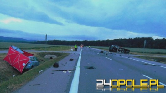 42-latek zginął w czołowym zderzeniu pod Paczkowem