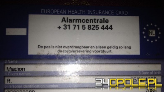 Opolski szpital nie chce leczyć pacjenta z holenderskim ubezpieczeniem?