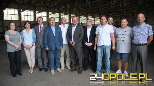 Przedstawiciele LPR wizytowali lotnisko w Polskiej Nowej Wsi