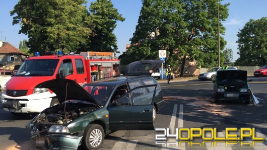 Dwie osoby ranne w wypadku na Zaodrzu