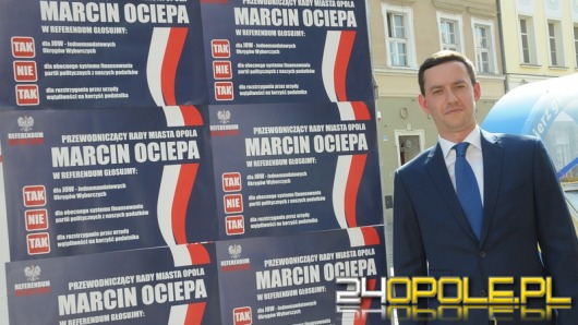 Marcin Ociepa zachęca do udziału w referendum