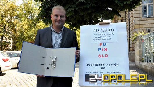 Witold Zembaczyński przeciw finansowaniu partii z kieszeni obywateli