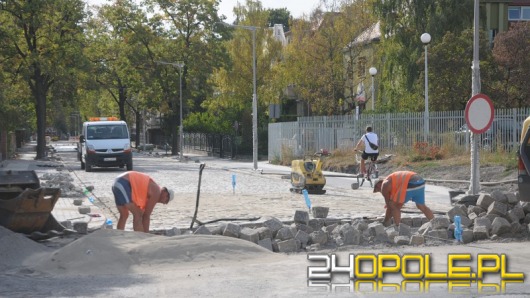 Remont ulicy Grunwaldzkiej potrwa do końca września