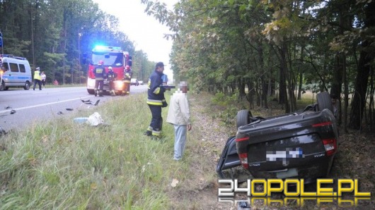 Cztery auta zderzyły się pod Ozimkiem