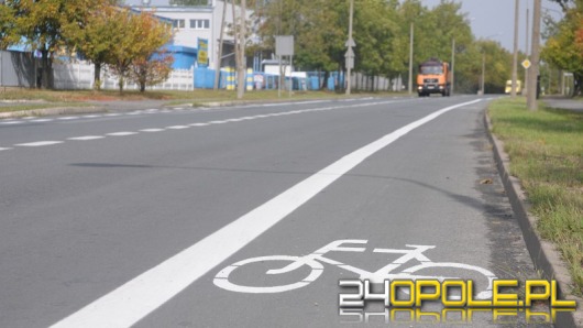 W Opolu powstały nowe ścieżki rowerowe