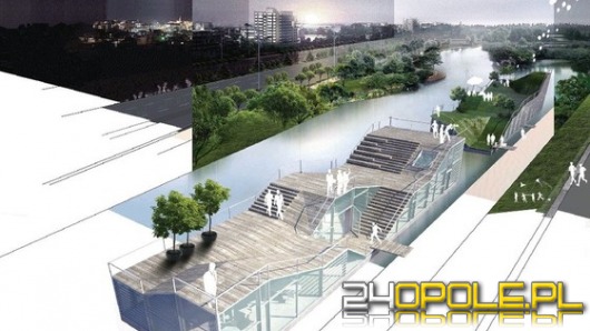 Pływająca wyspa zacumuje na Odrze lub Młynówce?