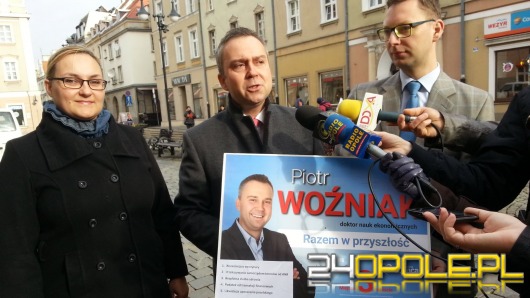 Piotr Woźniak przypomniał swoje postulaty wyborcze