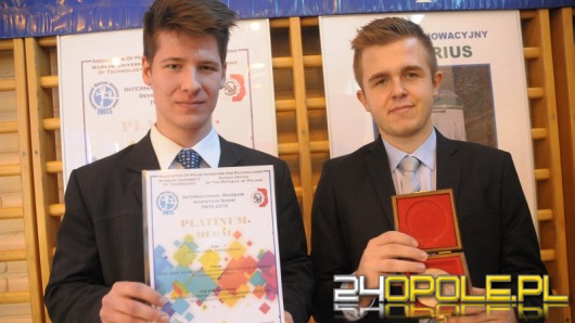 Opolscy uczniowie nagrodzeni na targach IWIS 2015 