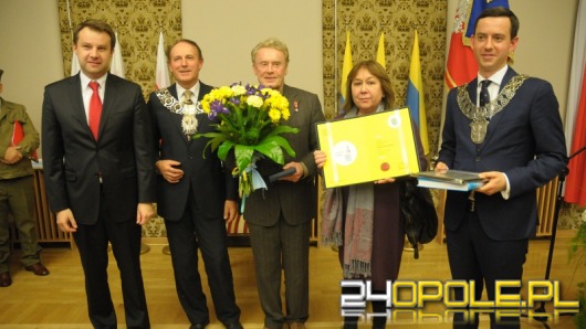 Daniel Olbrychski odebrał tytuł Honorowego Obywatela Miasta Opola