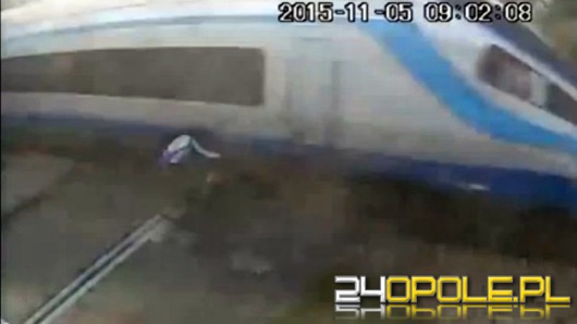 Rowerzysta wjechał pod Pendolino na przejeździe w Opolu