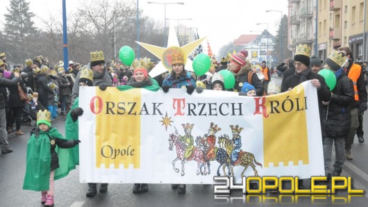 Orszak Trzech Króli przeszedł ulicami Opola
