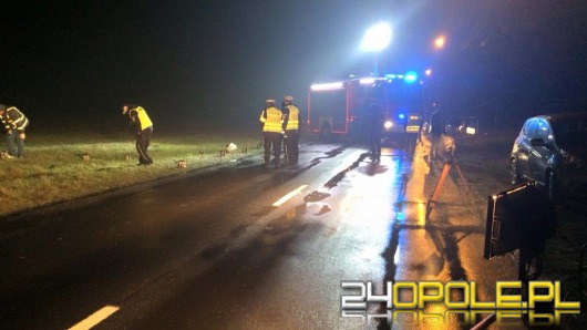 58-letnia rowerzystka zginęła potrącona przez samochód. Sprawca uciekł.