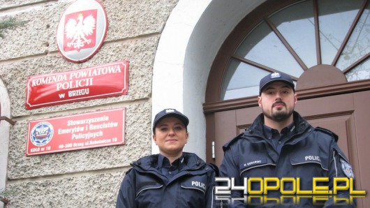 Brzescy policjanci w ostatniej chwili uratowali samobójcę