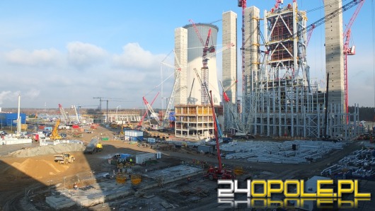 Rozbudowa Elektrowni Opole została ukończona w 30%
