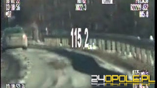 Jechał 115 km/h w terenie zabudowanym, stracił prawo jazdy