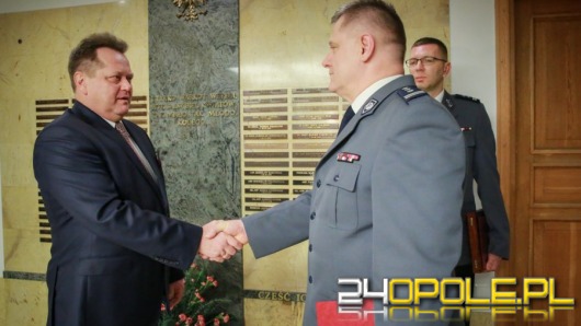 Inspektor Jan Lach rozpoczął służbę w Komendzie Głównej Policji