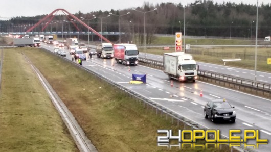 Kobieta zginęła w wypadku na A4