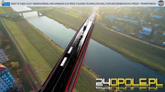 W marcu ma ruszyć budowa nowego mostu w ciągu ul. Niemodlińskiej