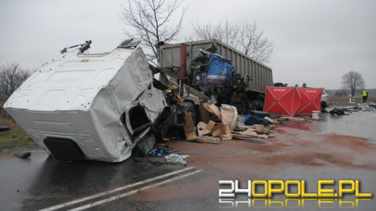 Tragiczny wypadek na drodze krajowej nr 45 pod Krapkowicami
