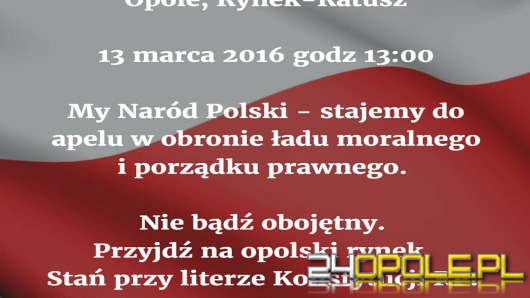 W niedzielę kolejna manifestacja KOD-u
