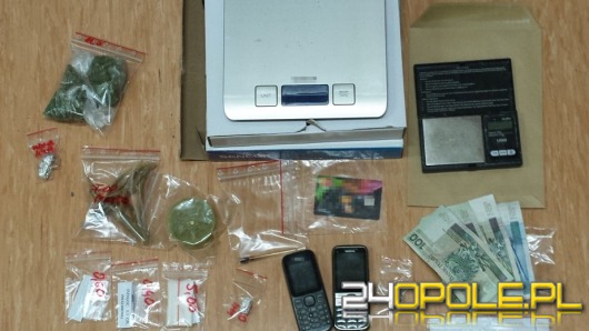 Wpadł podczas kontroli drogowej. W domu miał amfetaminę, marihuanę i grzybki.