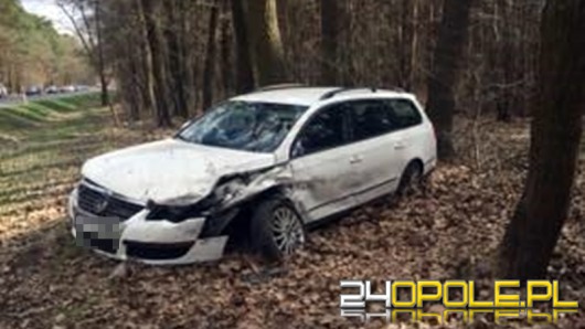 Zderzenie pod Opolem. Skończyło się na mandacie.