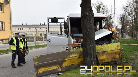 10 osób rannych po wypadku busa w Brzegu
