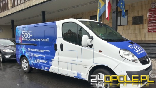 Po Opolszczyźnie jeździ "Bus 500 plus"