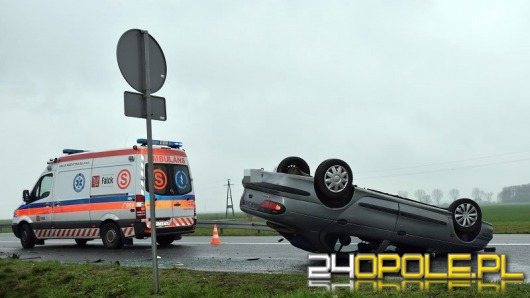 Renault dachowało pod Brzegiem