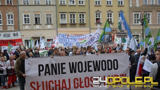 Prawie 2 tysiące osób protestowało przeciw powiększeniu Opola
