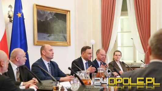 Przedstawiciele Mniejszości Niemieckiej spotkali się z Prezydentem RP
