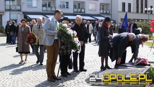 Opolscy związkowcy uczcili w Opolu dzień 1 maja