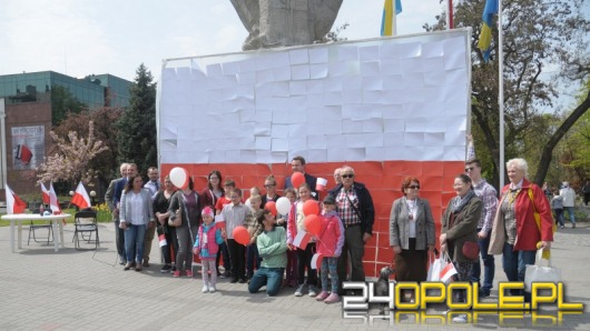 Opolanie uczcili Dzień Flagi Rzeczypospolitej Polskiej. 