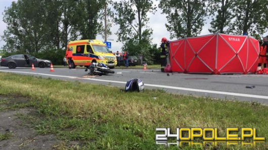 28-letni motocyklista zginął w wypadku na ul. Głogowskiej
