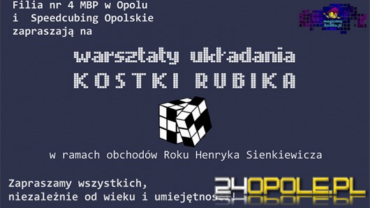 Ułożą portret Kmicica z kilkuset kostek Rubika